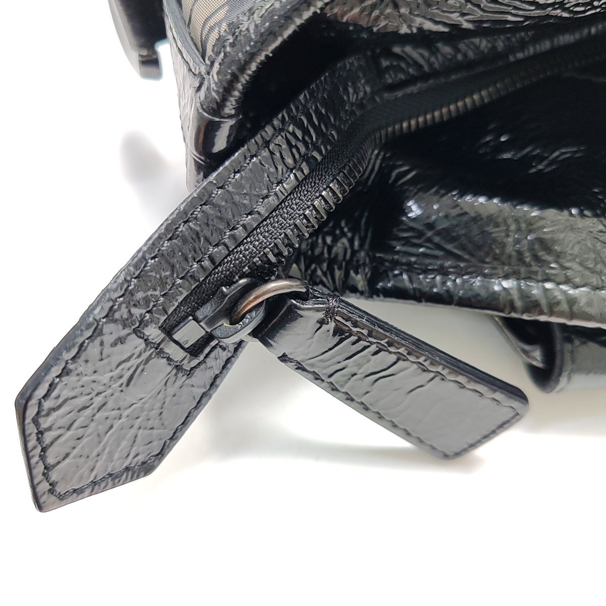 BURBERRY Northfield Gray Nylon Printed Single Shoulder Bag with Handbag and Crossbody Silver Hardware-(SKU)-953119737