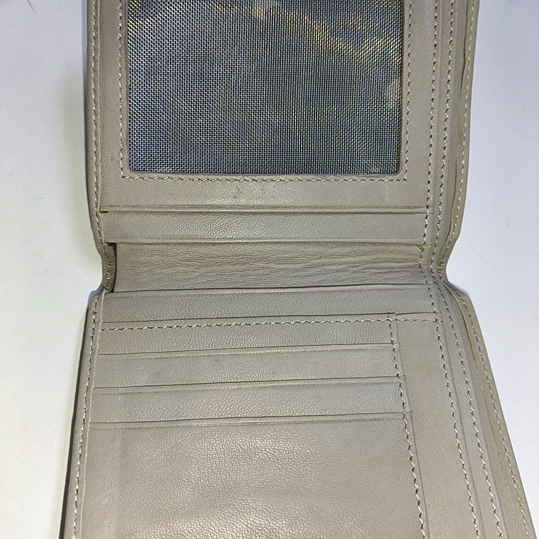 DIESEL Gray Leather Embossed Wallet-(SKU)-940934101