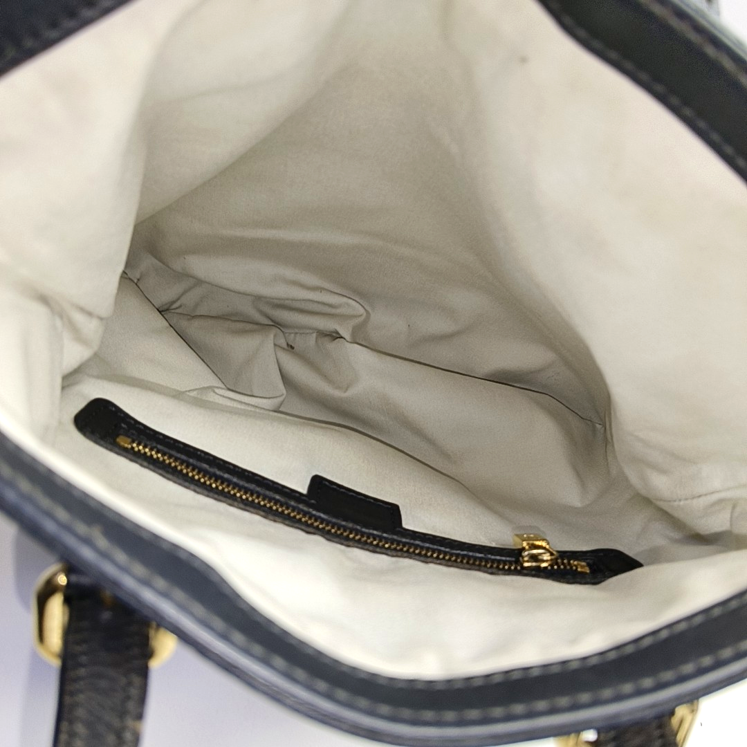 LOUIS VUITTON FRANCOISE Blue Canvas Monogram Single Shoulder Bag Handbag Golden hardware Removable shoulder strap-(SKU)-949164119