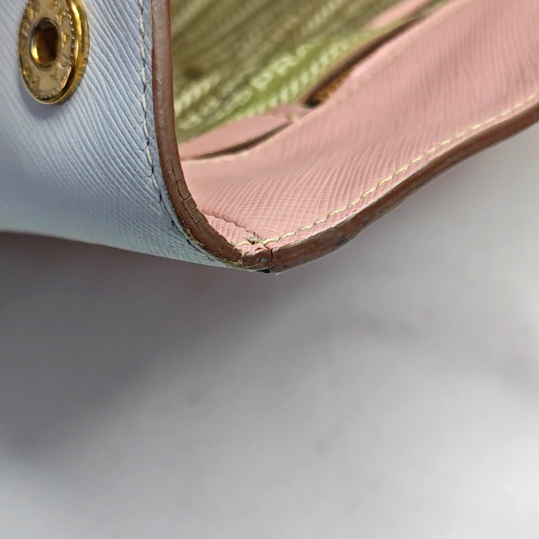 PRADA Tote bag Pink Calfskin Logo Tote Bag Golden hardware-(SKU)-958685441