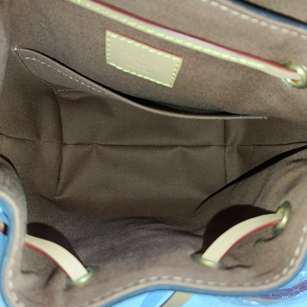 LOUIS VUITTON MONTSOURIS BB Brown Coated Canvas Monogram Backpack Golden Hardware 2 Removable Straps-(SKU)-959106481