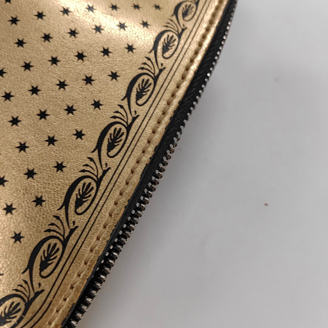 GUCCI Gucci x Sega Champagne Cowhide Printed Crossbody Bag Shoulder Bag Silver Hardware Removable shoulder strap-(SKU)-930001386