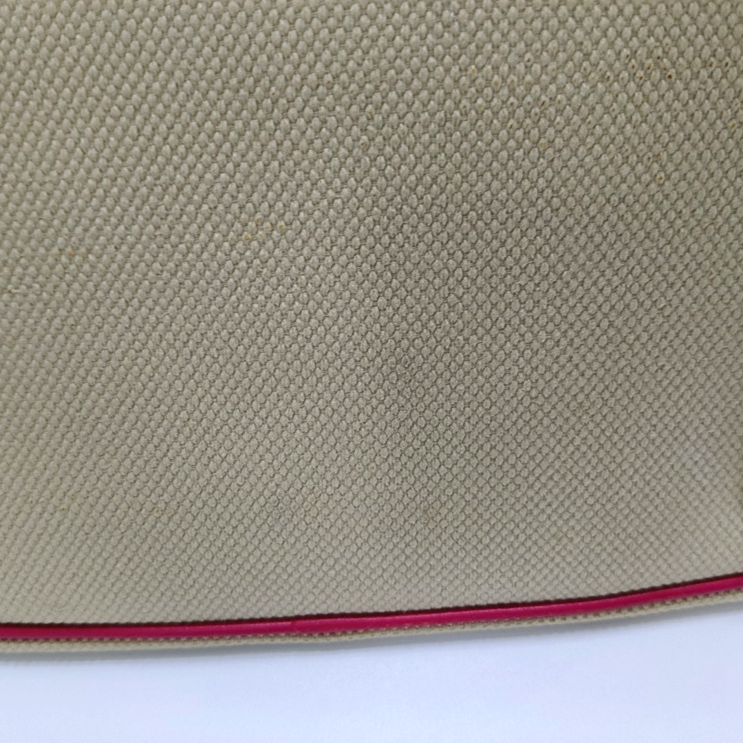 CELINE Tote bag Beige Canvas Handbag Golden hardware-(SKU)-953944055
