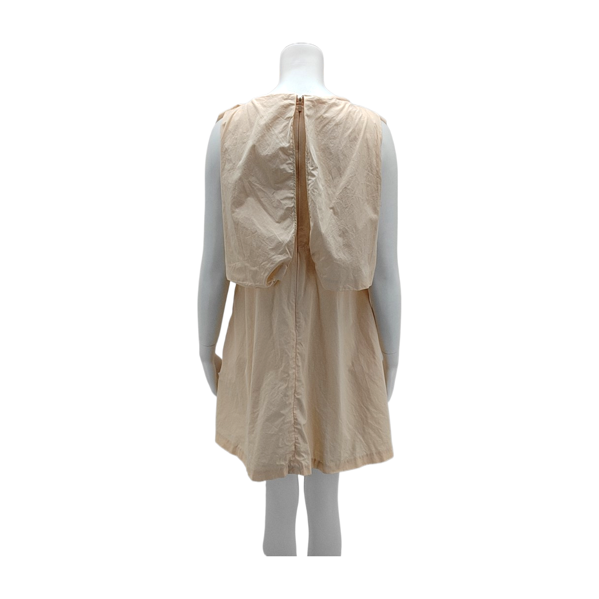 Chloé Lcode Summer Pink Cotton Women's Sleeveless Mid-Length Dress-(SKU)-935901164
