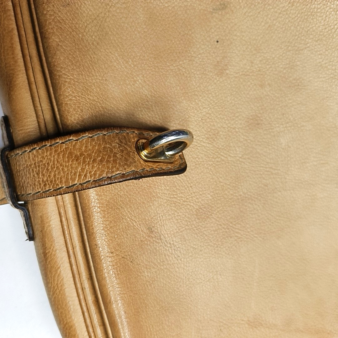 GUCCI Trunk Brown Canvas Monogrammed Crossbody Shoulder Bag Golden hardware-(SKU)-951960064