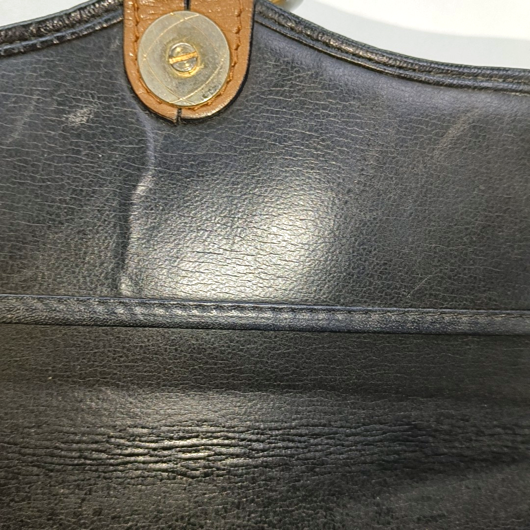DIOR Color block cowhide shoulder bag crossbody bag Golden hardware-(SKU)-14276668