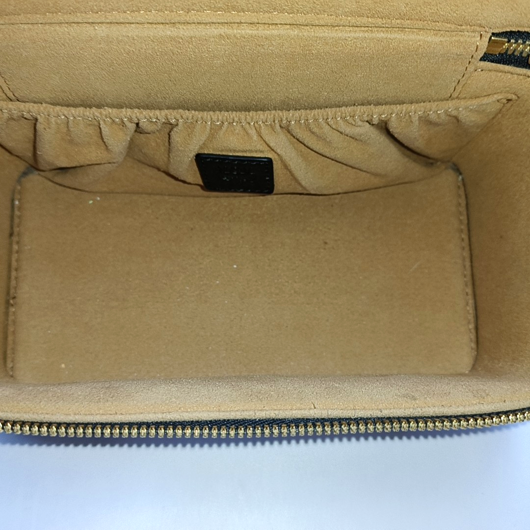 MCM ROCKSTAR mini Cognac Coated Canvas Monogrammed Single Shoulder Bag Tote Bag Crossbody Bag Golden hardware Removable shoulder strap-(SKU)-939759893