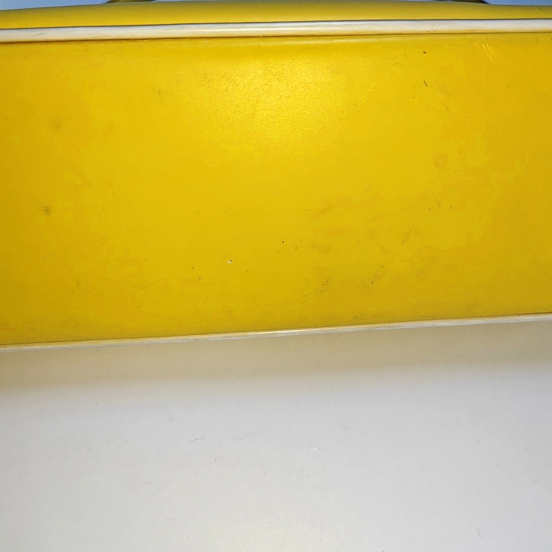 PRADA Tote bag Yellow Leather Shoulder Bag Tote Golden hardware-(SKU)-934886659