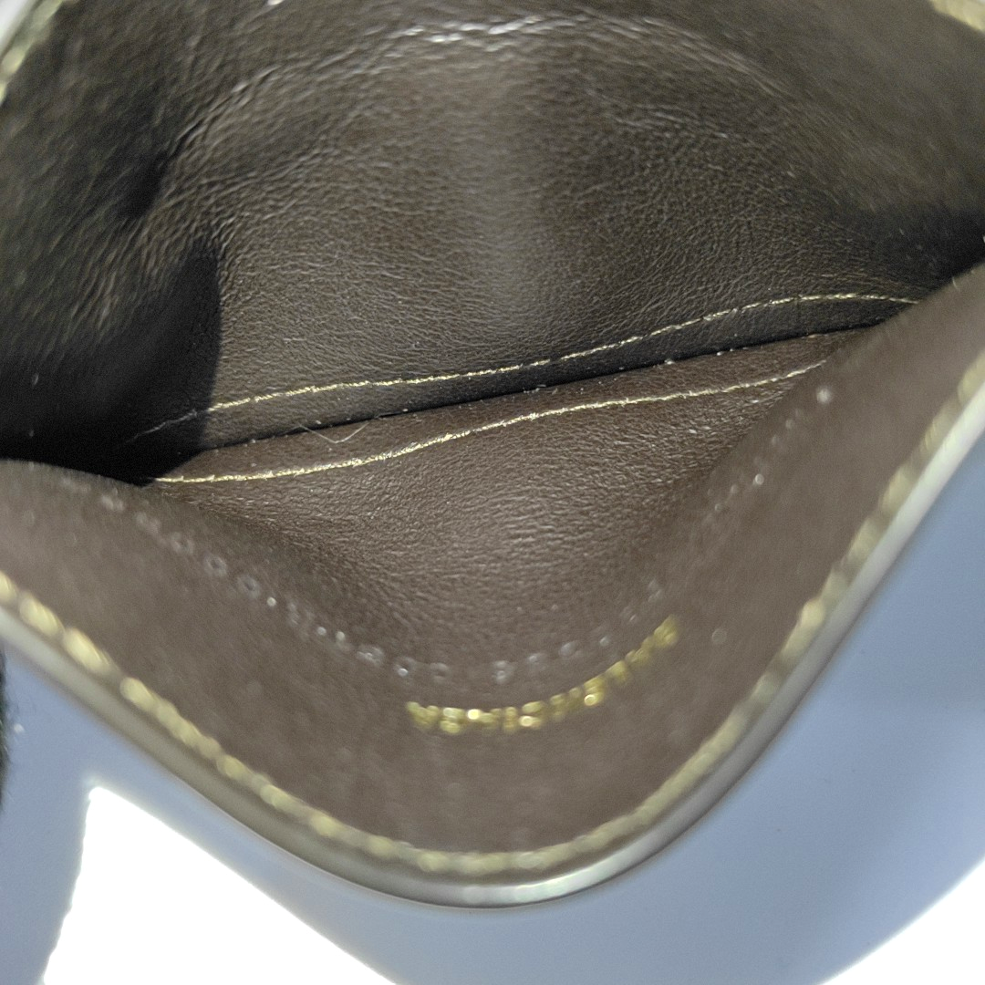 BALENCIAGA Khaki Coated Canvas Printed Card Case Golden hardware-(SKU)-954201811