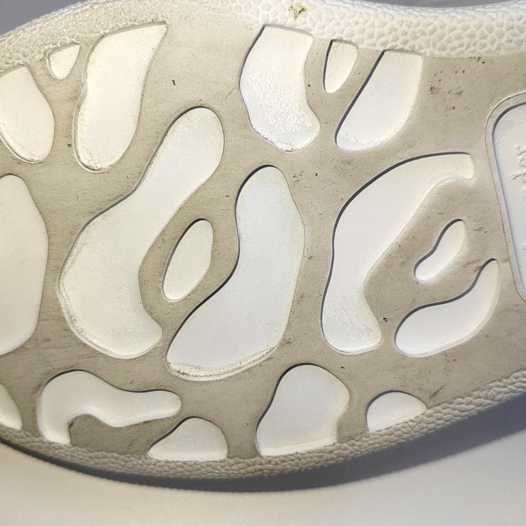 Alexander McQUEEN 33.5code White Leather Women's Kids Sports Casual Shoes-(SKU)-932901128