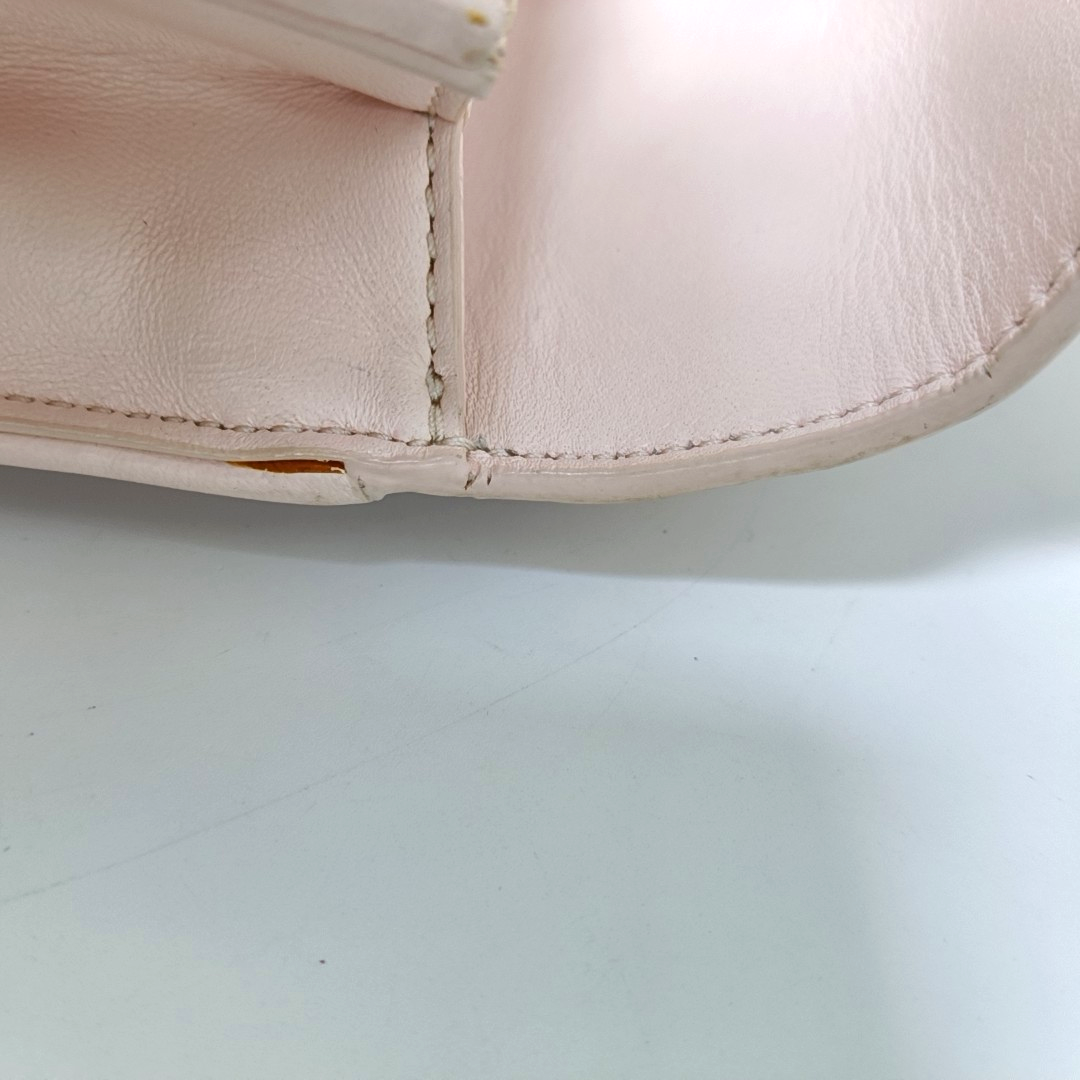 TORY BURCH Fleming Small size Pink Sheepskin Quilted Crossbody Bag Single Shoulder Bag Golden hardware-(SKU)-942795679