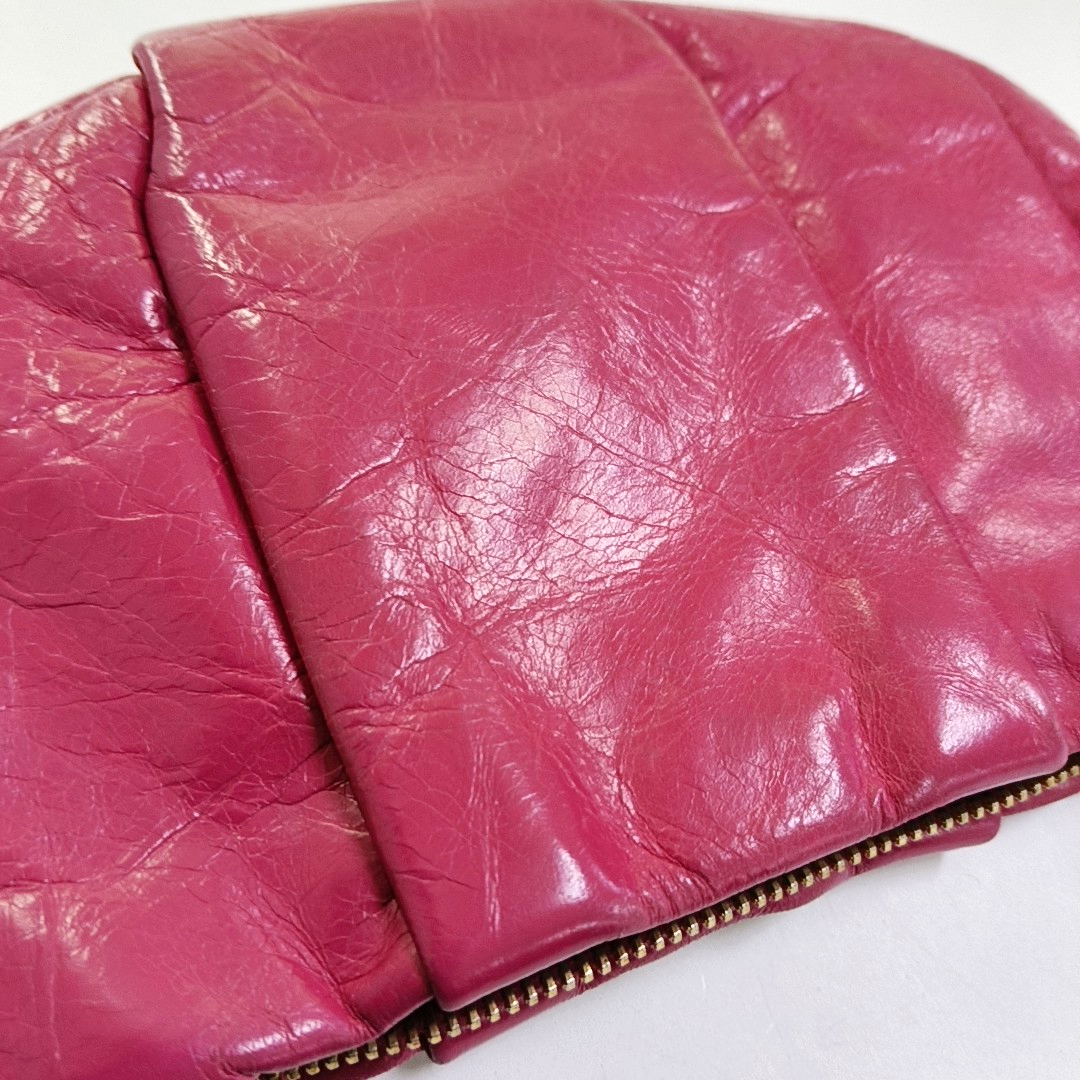 PRADA Pink leather handbag Golden hardware-(SKU)-949038827