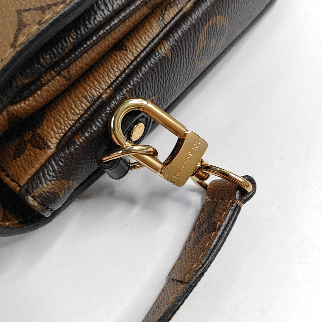 LOUIS VUITTON MÉTIS Medium Colorblocked Coated Canvas Monogram Messenger Bag Crossbody Bag Shoulder Bag Gold Hardware Removable Strap-(SKU)-960437525
