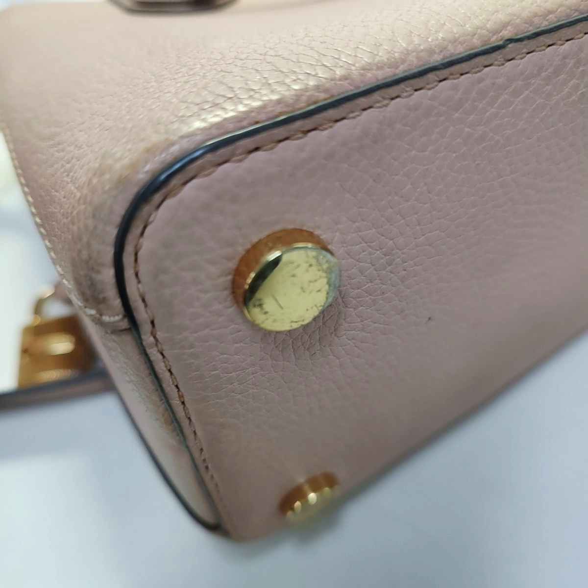 MICHAEL KORS Tote bag Medium size Pink Cowhide Crossbody Tote Bag Single Shoulder Golden hardware Removable shoulder strap-(SKU)-944298162