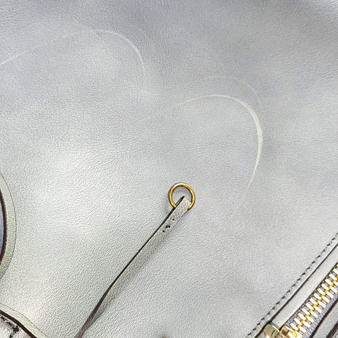 Chloé Milo Light Blue Cowhide Single Shoulder Bag Handbag Golden hardware-(SKU)-951412055