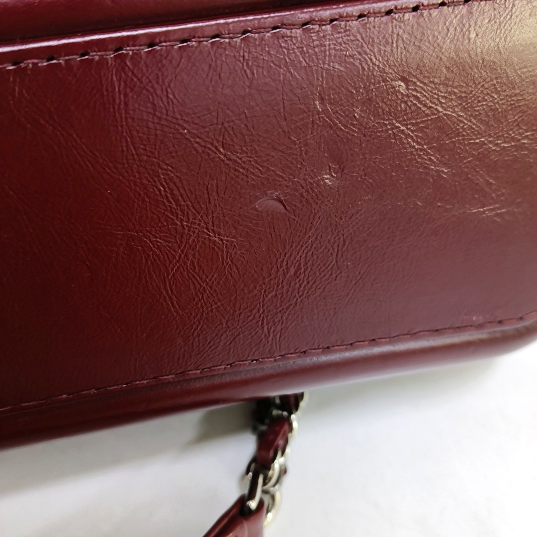 CHANEL GABRIELLE Medium Size Red Tweed Bag Shoulder Bag Crossbody Bag Golden Silver Ruthenium Hardware 25 Opening Removable Strap-(SKU)-959578060