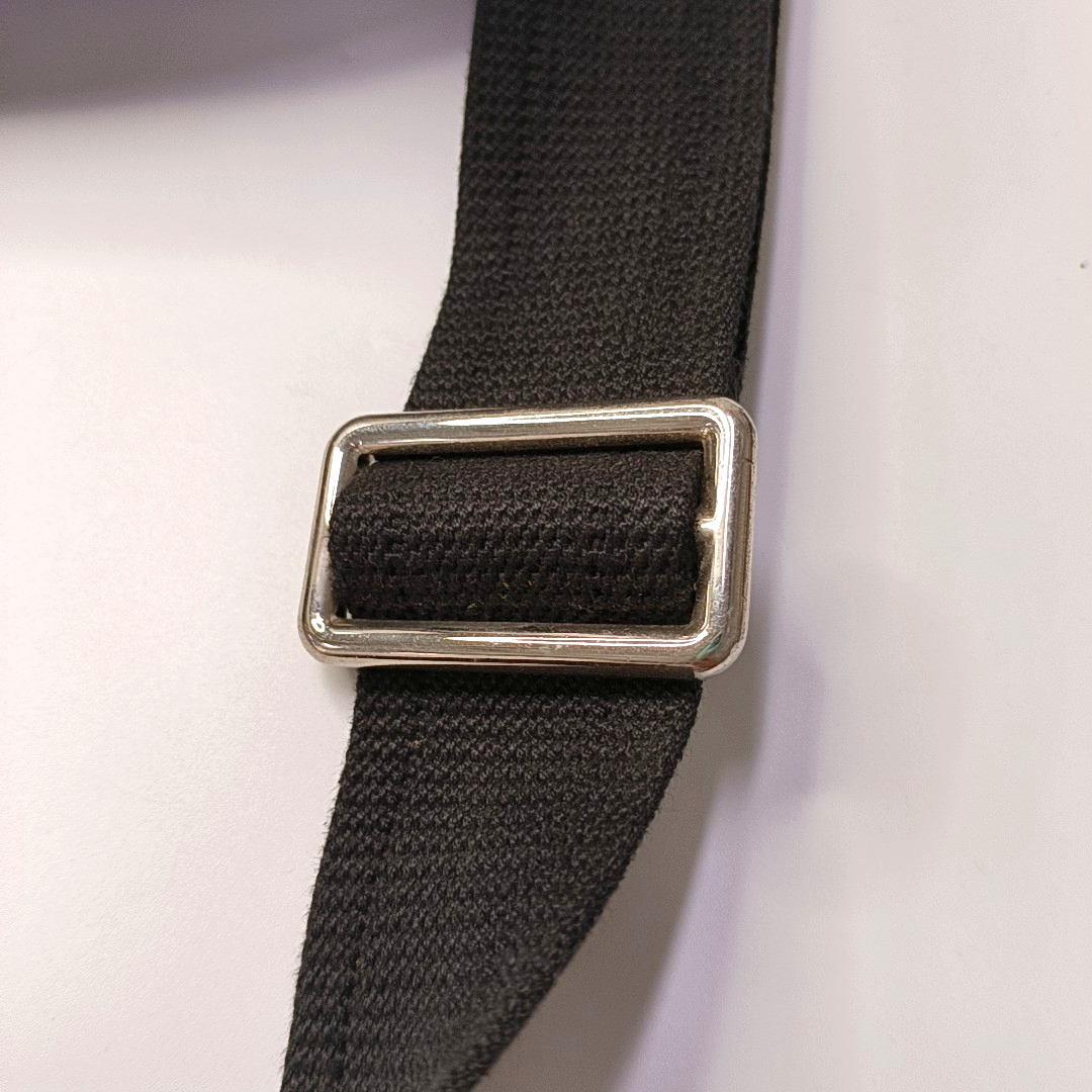 LOUIS VUITTON ALEX Black Cowhide Single Shoulder Bag Crossbody Bag Silver Hardware-(SKU)-959606640