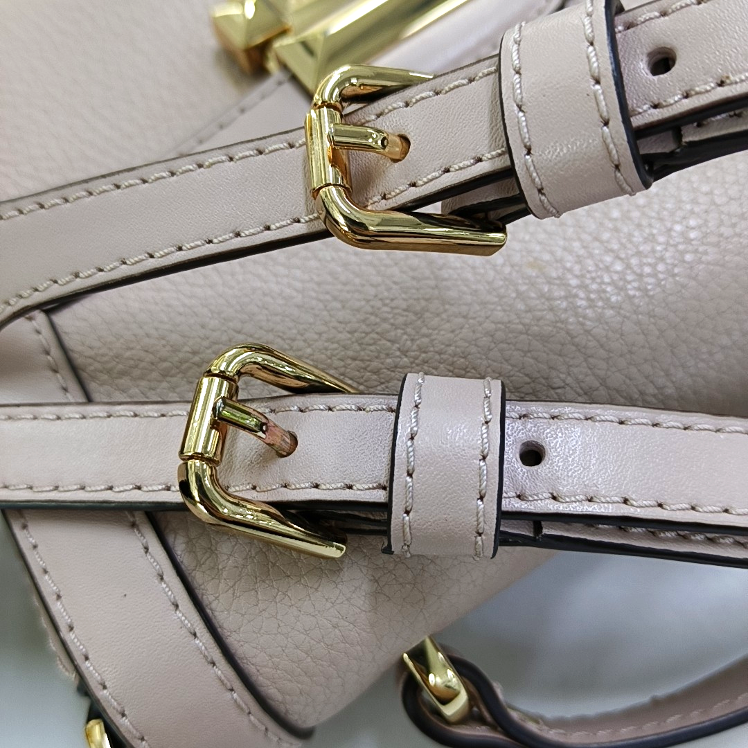 MICHAEL KORS Cece Pink leather crossbody bag, handbag, shoulder bag Golden hardware Removable shoulder strap-(SKU)-950932352