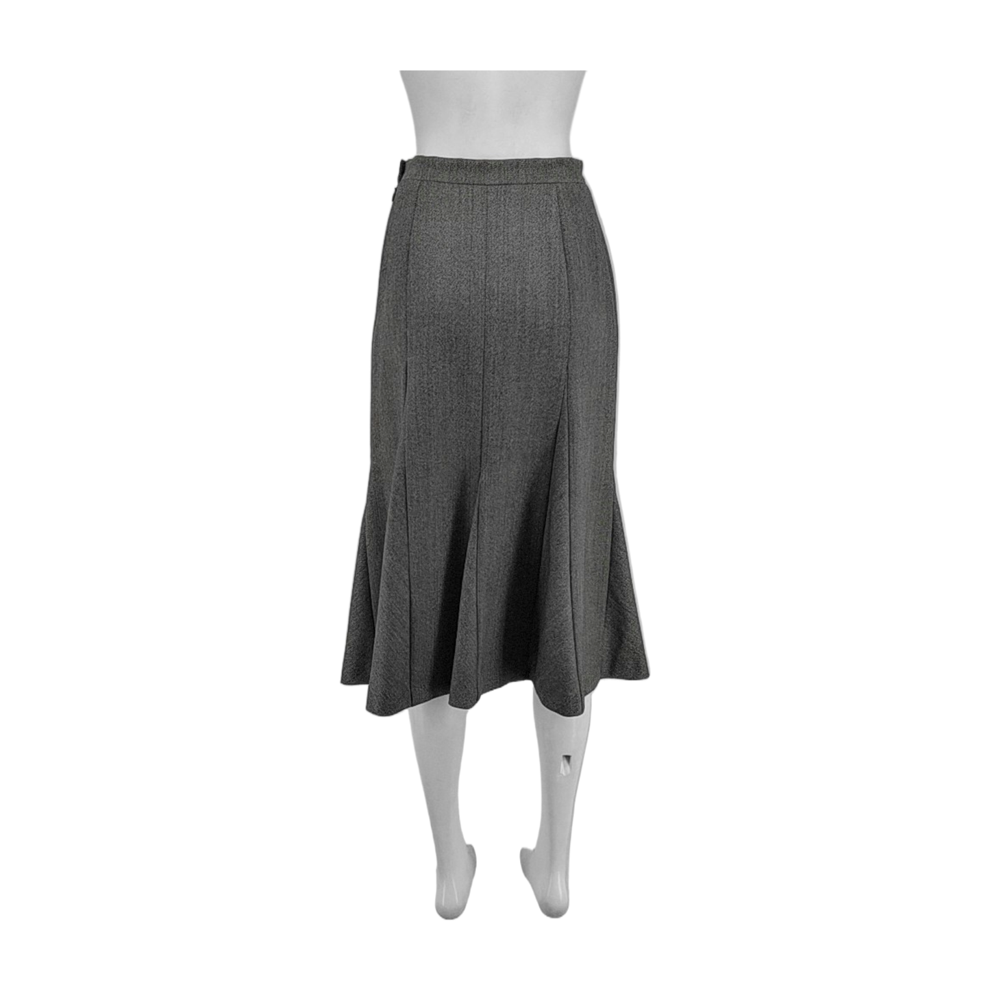 Chloé Mcode Spring and Autumn Grey Wool Women's Short Skirt-(SKU)-940083622