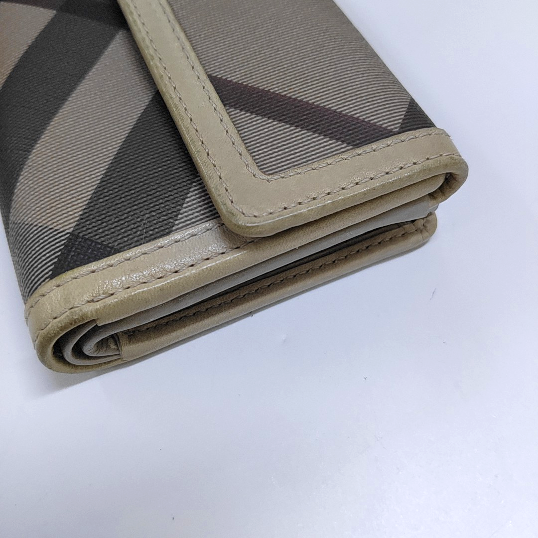 BURBERRY Multicolor Coated Canvas Wallet-(SKU)-955852193