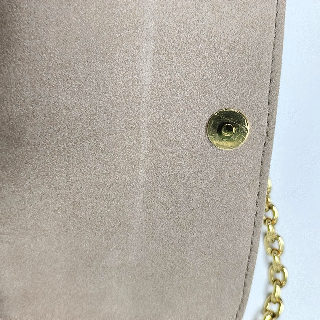 LOUIS VUITTON IVY Gray Calfskin Monogram Shoulder Bag Tote Crossbody Bag Gold Hardware 2 Removable Shoulder Straps-(SKU)-971268669