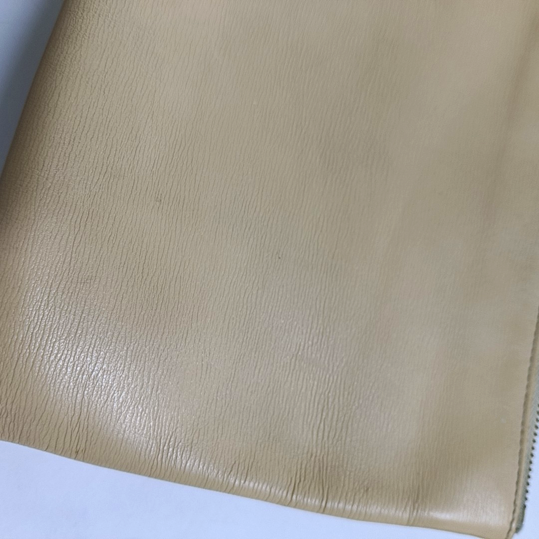 CELINE TRIO Small size Yellow cowhide single shoulder bag Golden hardware Sub-bag-(SKU)-958688928