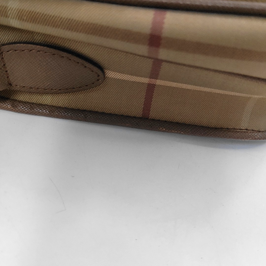 BURBERRY Khaki Canvas Single Shoulder Bag, Crossbody Bag Golden hardware-(SKU)-954359550