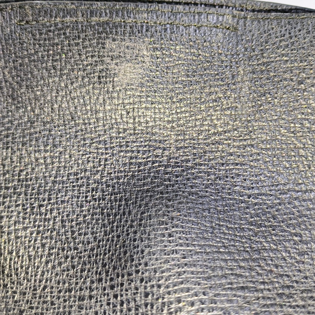 MCM Tote bag Black Leather Crossbody Bag Silver Hardware Removable shoulder strap-(SKU)-938526740