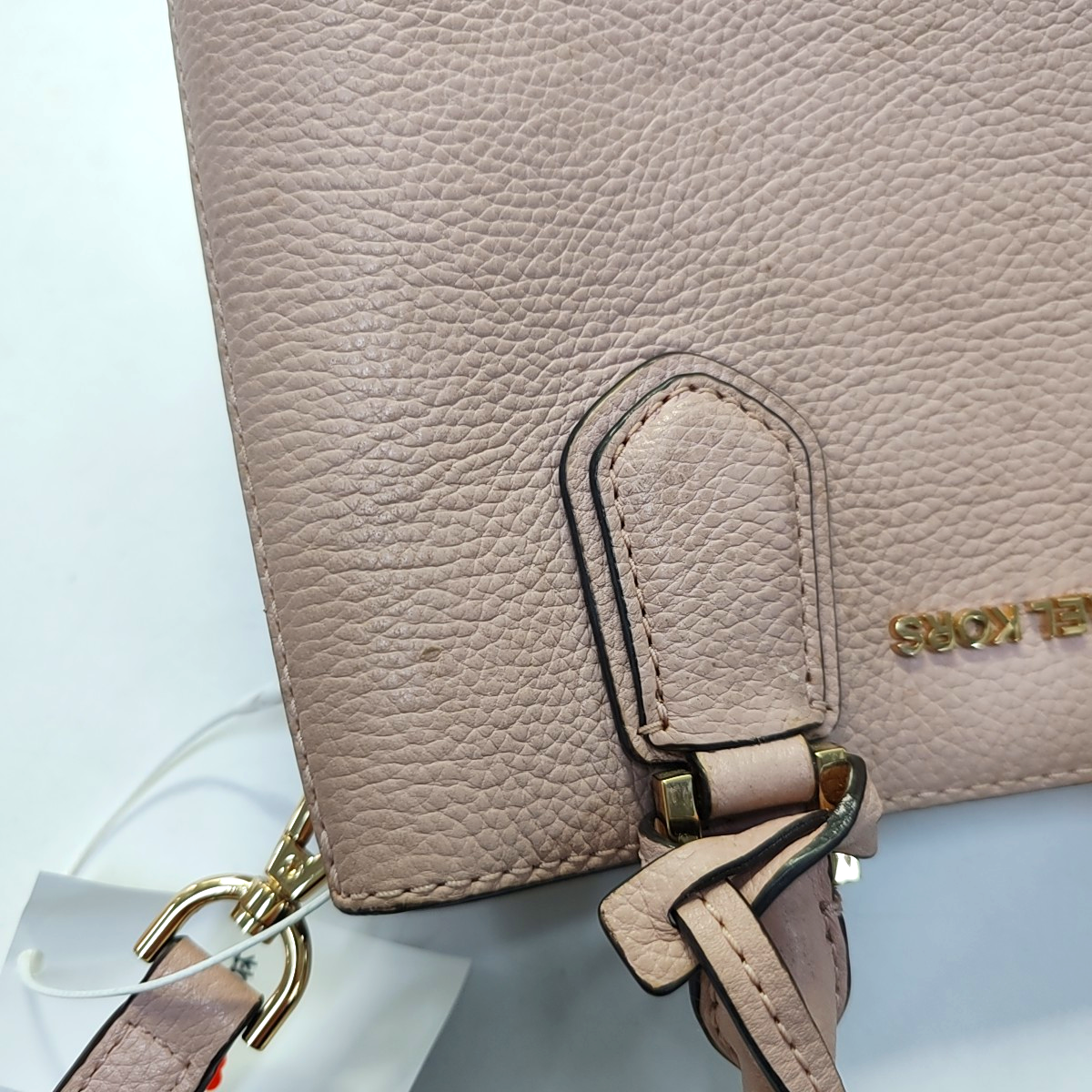 MICHAEL KORS Tote bag Medium size Pink Cowhide Crossbody Tote Bag Single Shoulder Golden hardware Removable shoulder strap-(SKU)-944298162