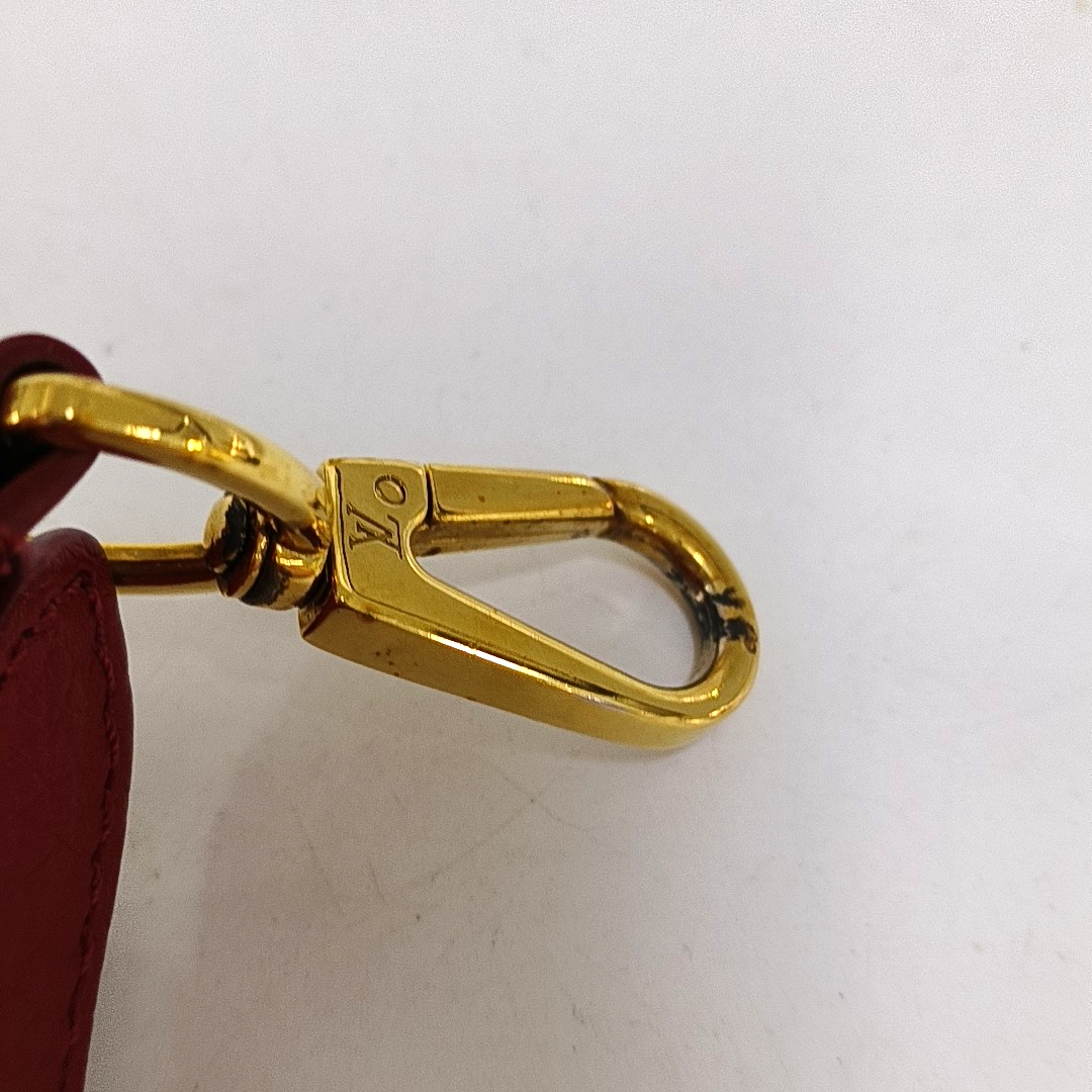 LOUIS VUITTON CAPUCINES Red Leather Woven Single Shoulder Bag Golden Hardware Removable Strap-(SKU)-960181701