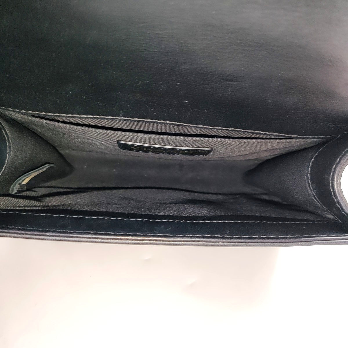 CHANEL BOY CHANEL Small Size Black Calfskin Quilted Diagonal Bag, Shoulder Bag with Detachable Strap, Golden Hardware, 23 Clasps-(SKU)-968888803