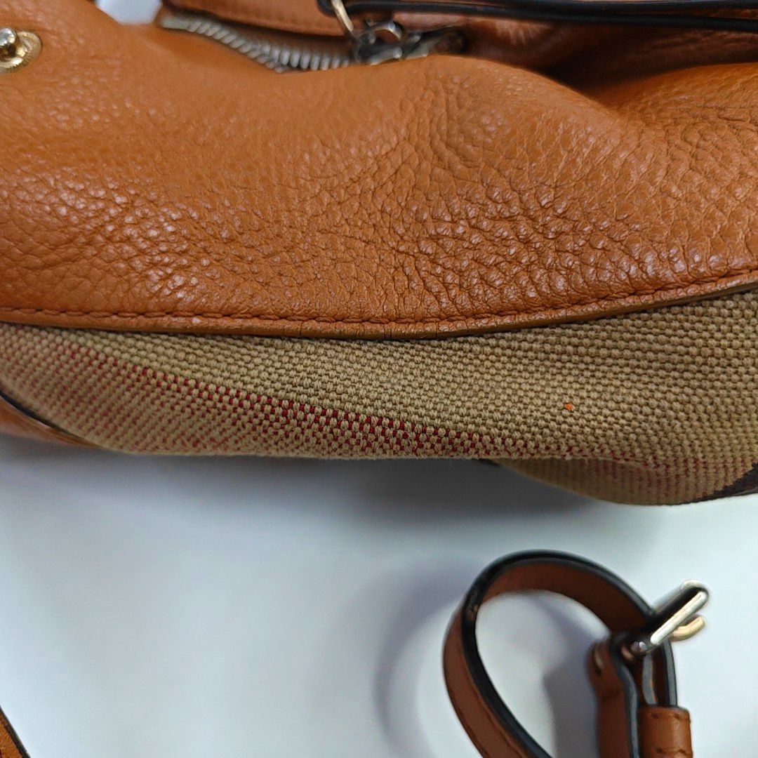 BURBERRY Maidstone Brown Cowhide Single Shoulder Bag Golden hardware-(SKU)-947079143