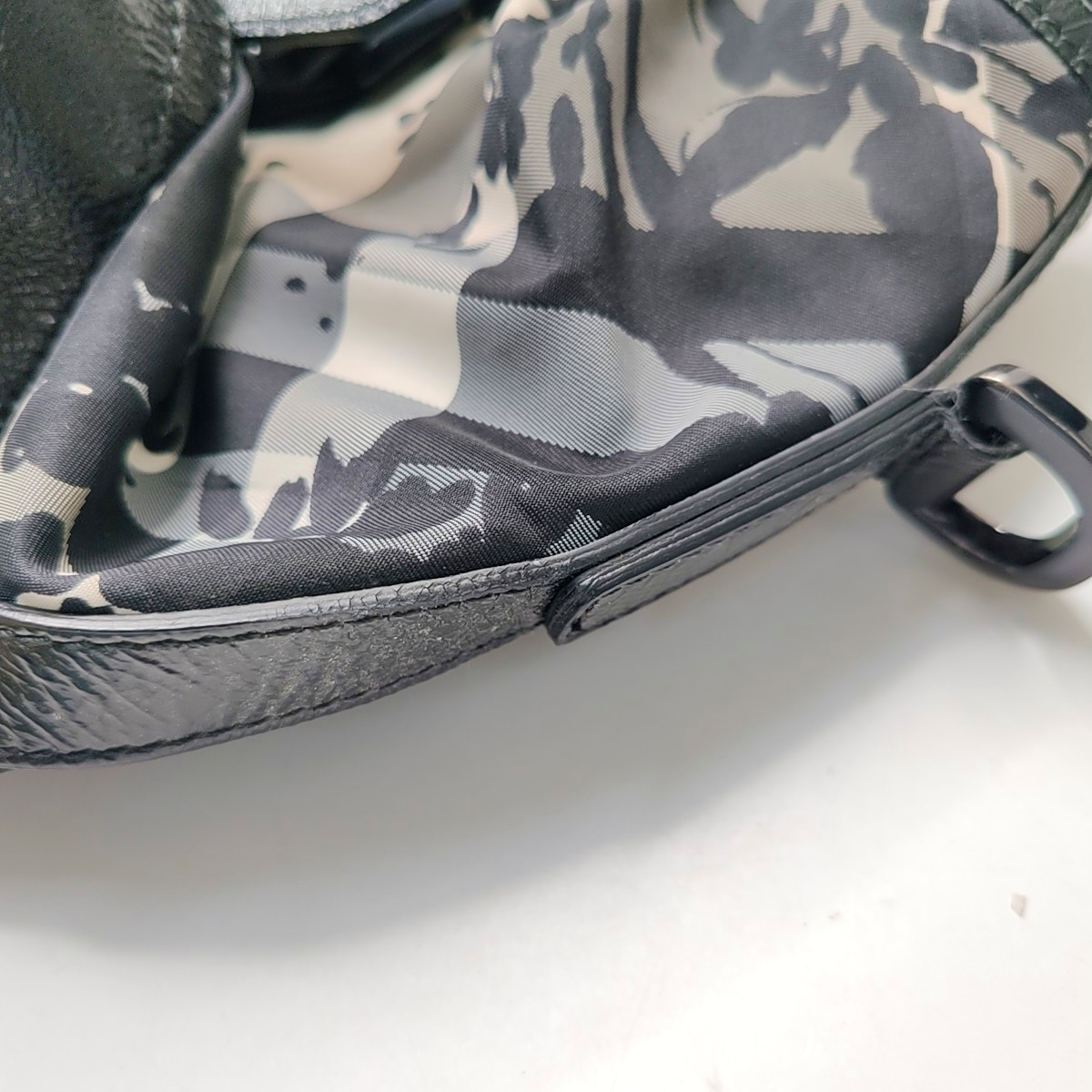 BURBERRY Northfield Gray Nylon Printed Single Shoulder Bag with Handbag and Crossbody Silver Hardware-(SKU)-953119737