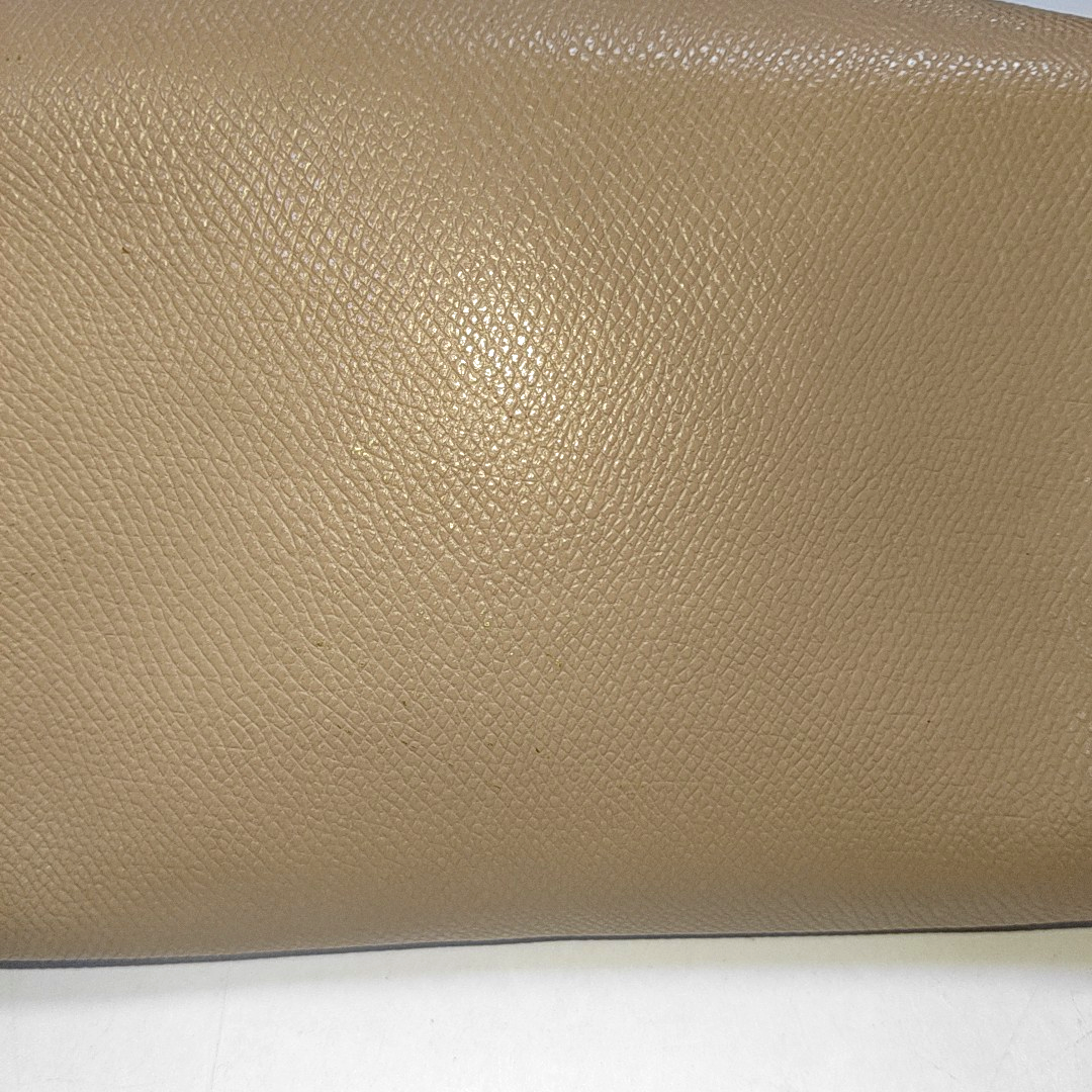 COACH Khaki Leather Single Shoulder Bag and Handbag Golden hardware-(SKU)-942795544