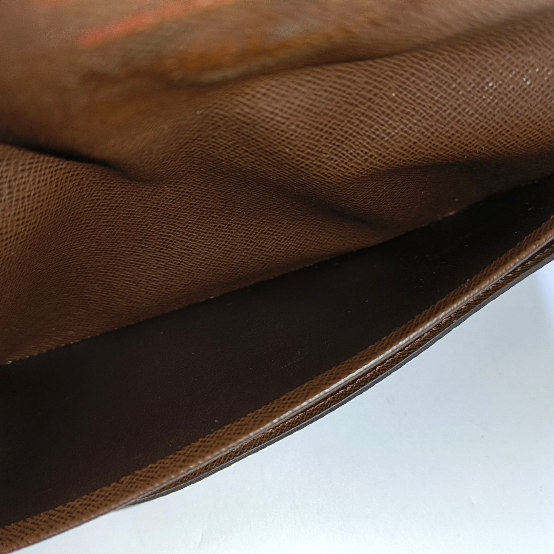 LOUIS VUITTON GRAPHITE LONG Brown Coated Canvas Checkered Wallet Golden hardware-(SKU)-959718998