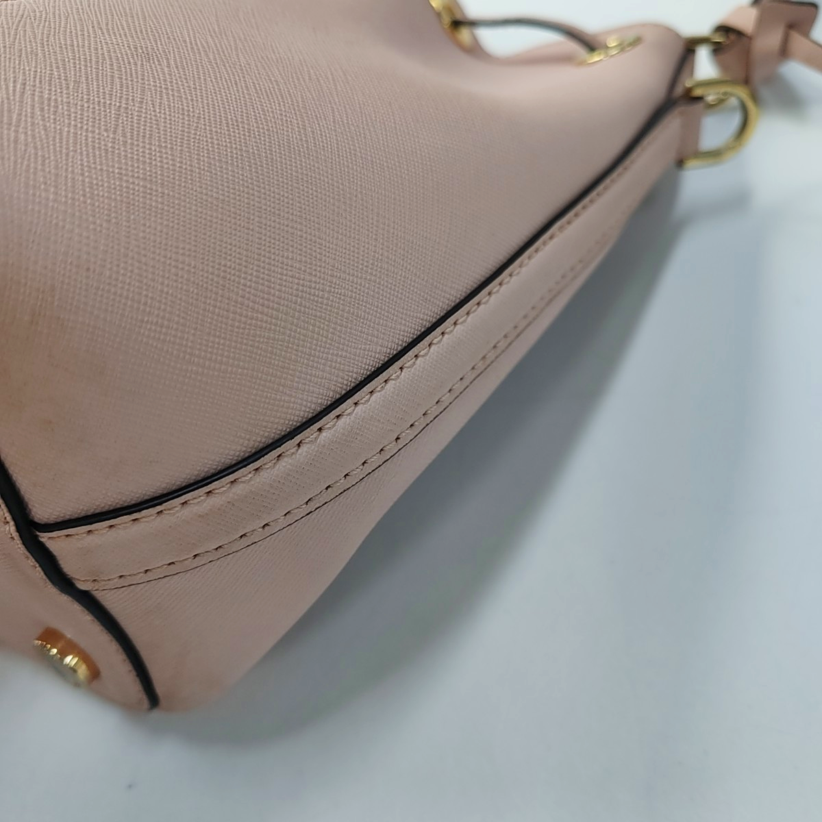 MICHAEL KORS Bucket bag Khaki cowhide embossed single shoulder bag handbag crossbody bag Golden hardware-(SKU)-944251634