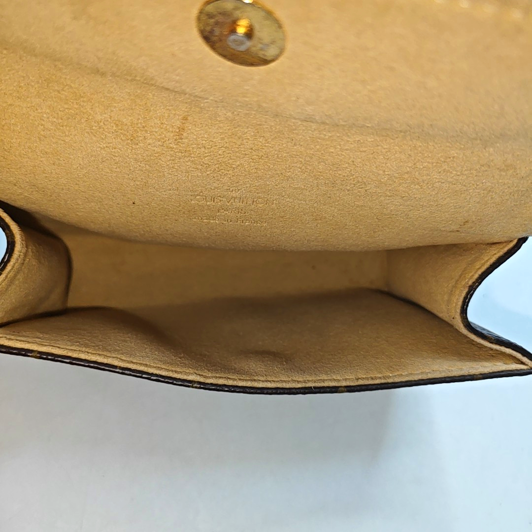 LOUIS VUITTON FLORENTINE Brown Coated Canvas Fanny Pack斜挎包腰包/胸包 Golden hardware Removable shoulder strap-(SKU)-946317120