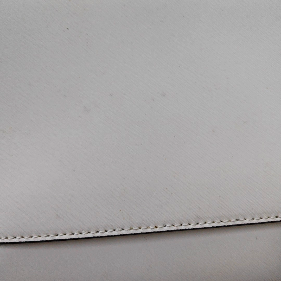 MICHAEL KORS White Leather Single Shoulder Bag Crossbody Bag Golden hardware-(SKU)-936597354