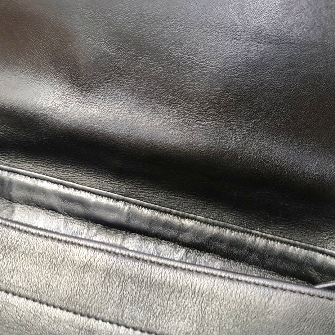COACH Black Leather Backpack Tote Bag Golden hardware-(SKU)-930797685