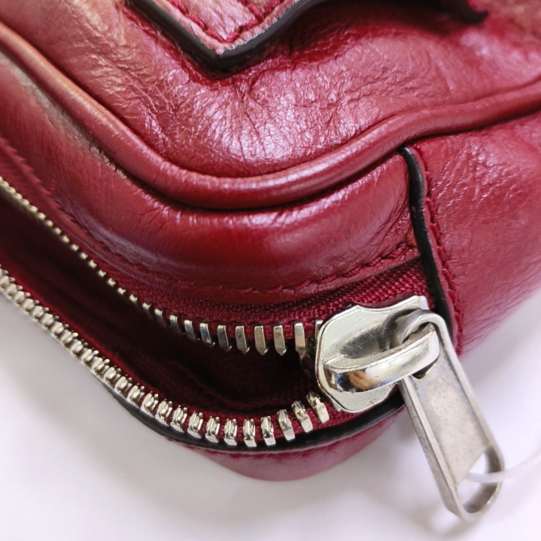 GUCCI 红色牛皮腰包腰包/胸包 Silver Hardware-(SKU)-958872084