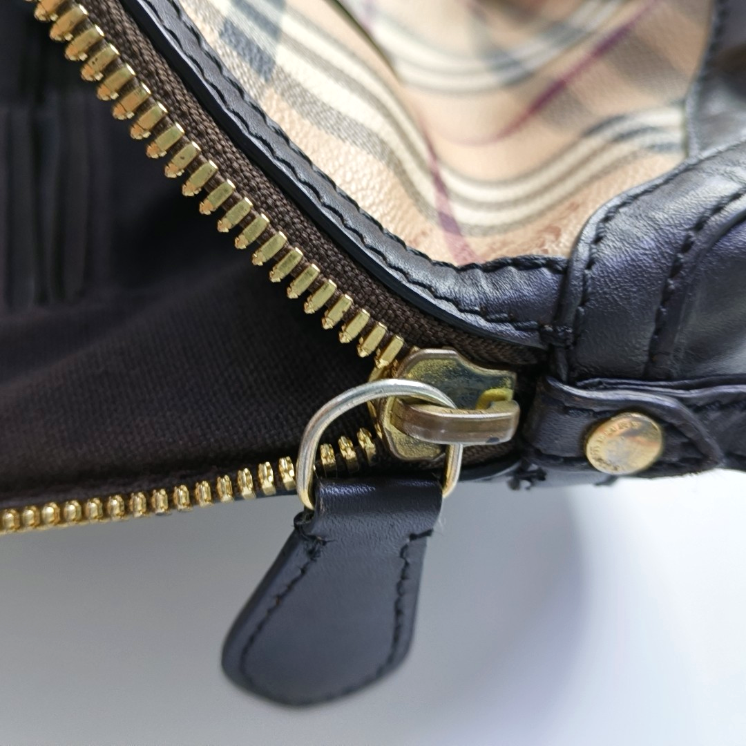 BURBERRY Khaki Coated Canvas Warhorse Grain Crossbody Handbag Silver Hardware Removable shoulder strap-(SKU)-959737043