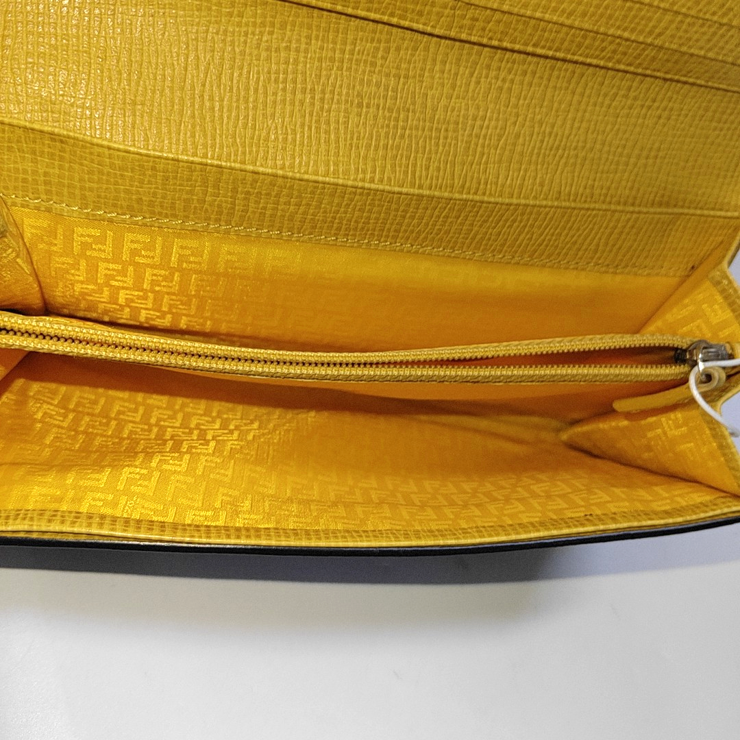 FENDI 棕色涂层帆布双F钱包 Complete Accessories-(SKU)-956796793
