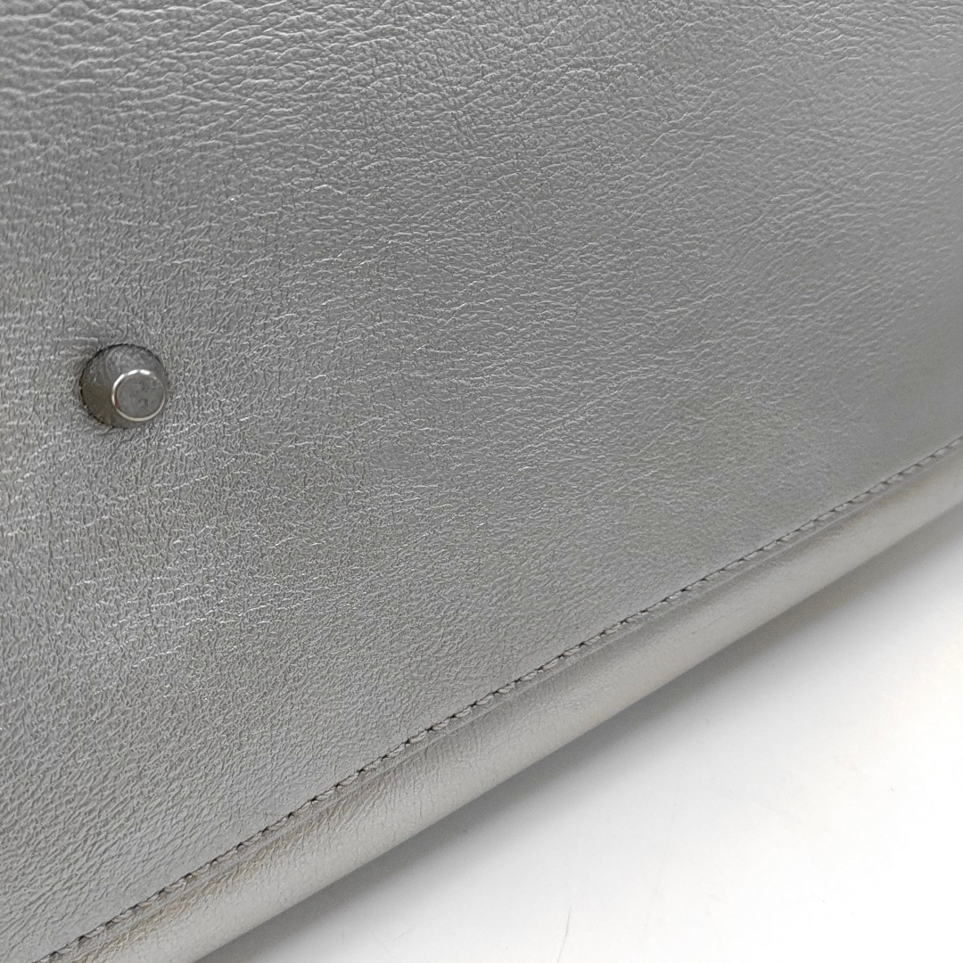 BURBERRY Tote bag Silver Special Material Printed Tote Bag Silver Hardware Sub-bag-(SKU)-957140002