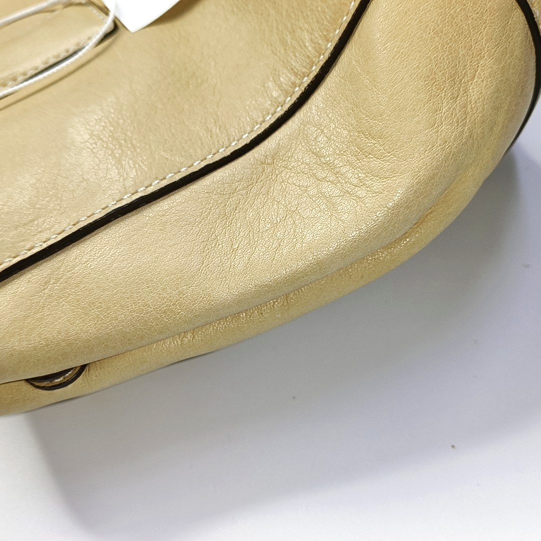 COACH Tote bag Khaki Leather Single Shoulder Bag and Handbag Golden hardware-(SKU)-933061501