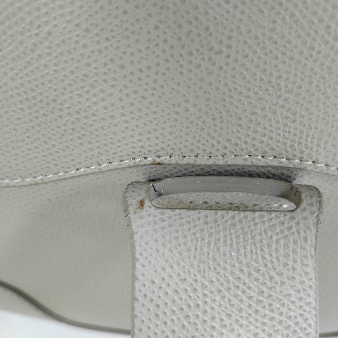 senreve Gray Cow Leather Embossed Single Shoulder Bag Backpack Silver Hardware Removable shoulder strap-(SKU)-14223070
