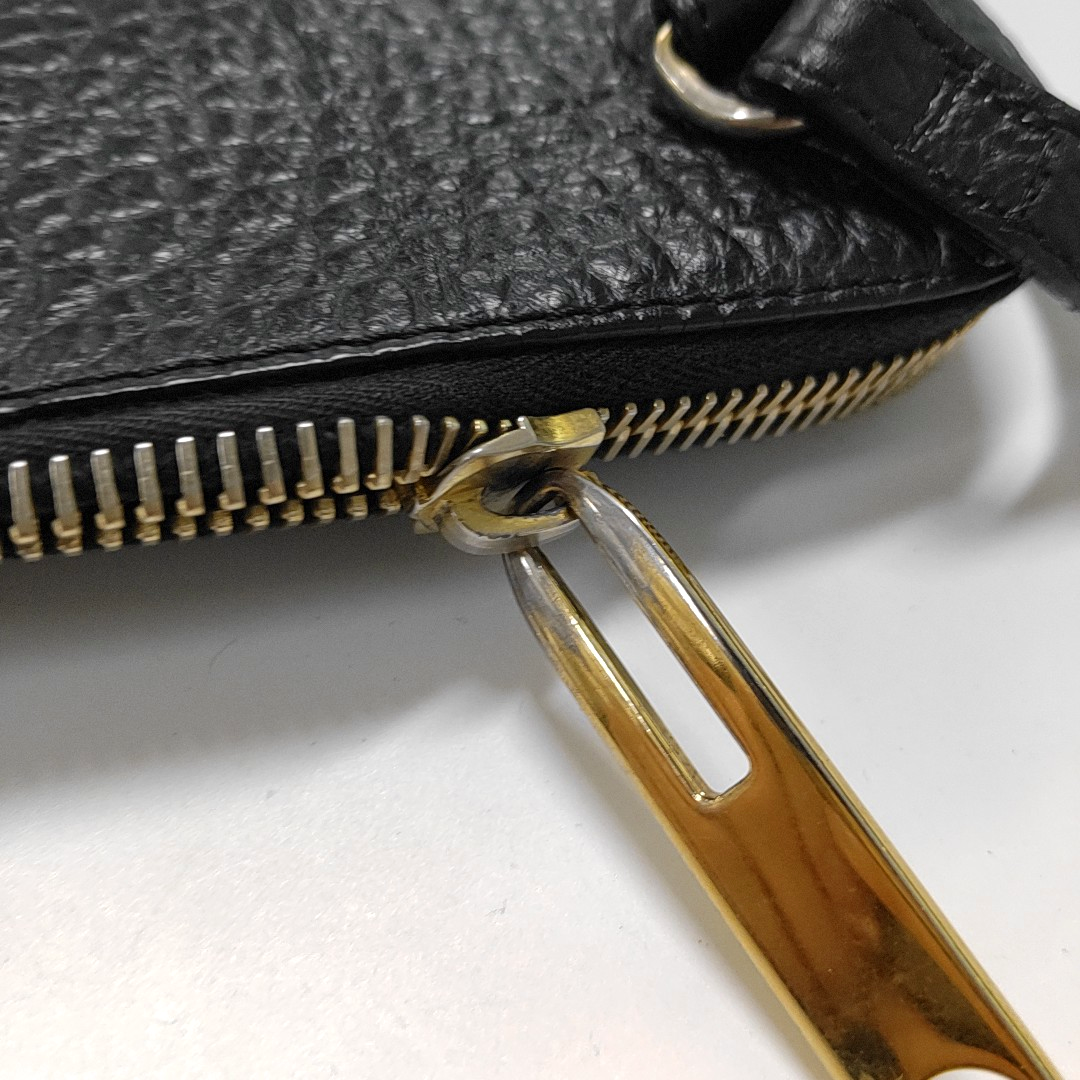 BURBERRY Harrogate Black Cowhide Single Shoulder Bag Crossbody Bag Golden hardware-(SKU)-933835304