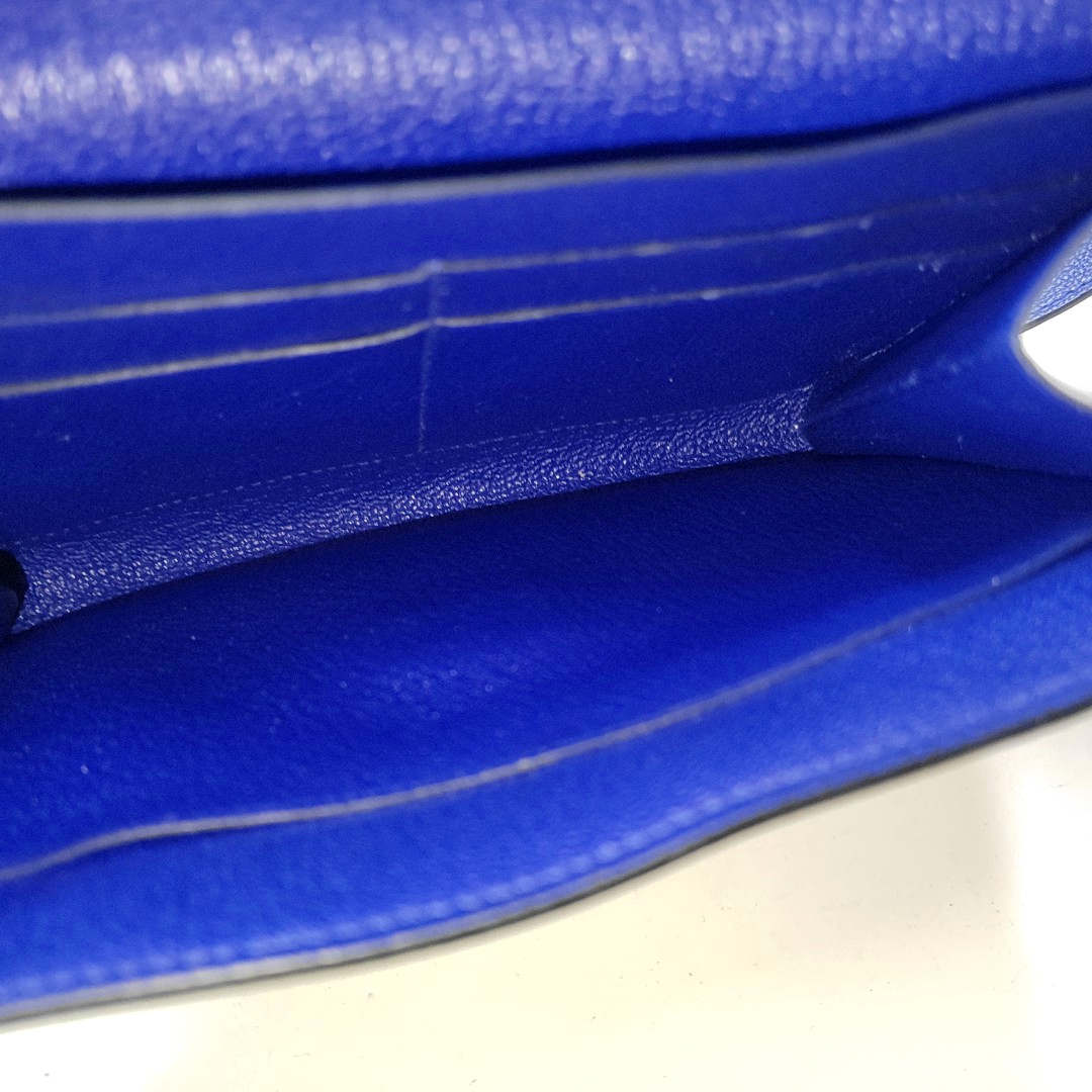 HERMÈS Clic 16 Royal Blue Calfskin Shoulder Bag Crossbody Bag with Silver Hardware C Detachable Strap-(SKU)-946836443