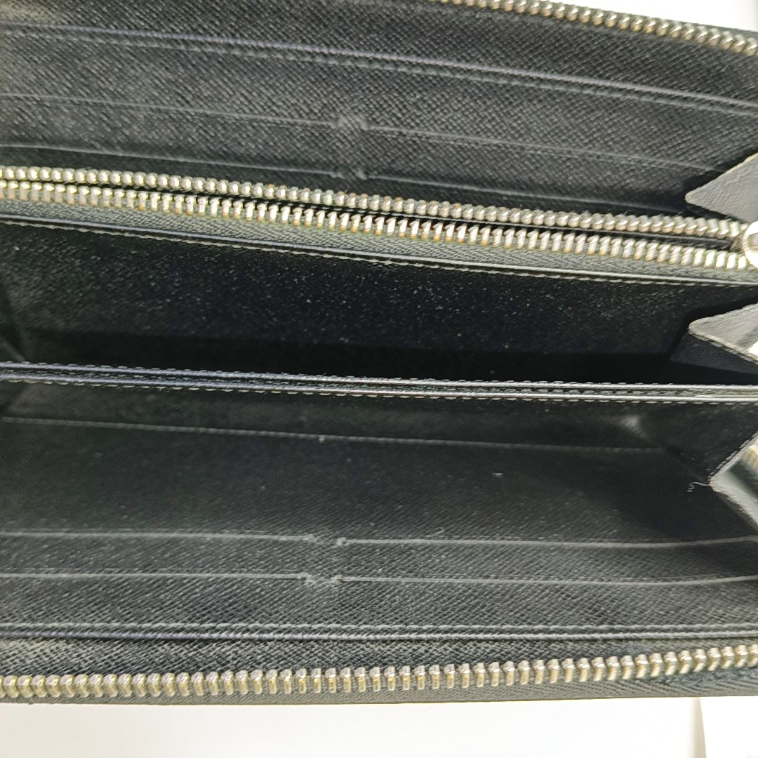 LOUIS VUITTON BlackEPI牛皮水波纹钱包 Silver Hardware-(SKU)-942990730