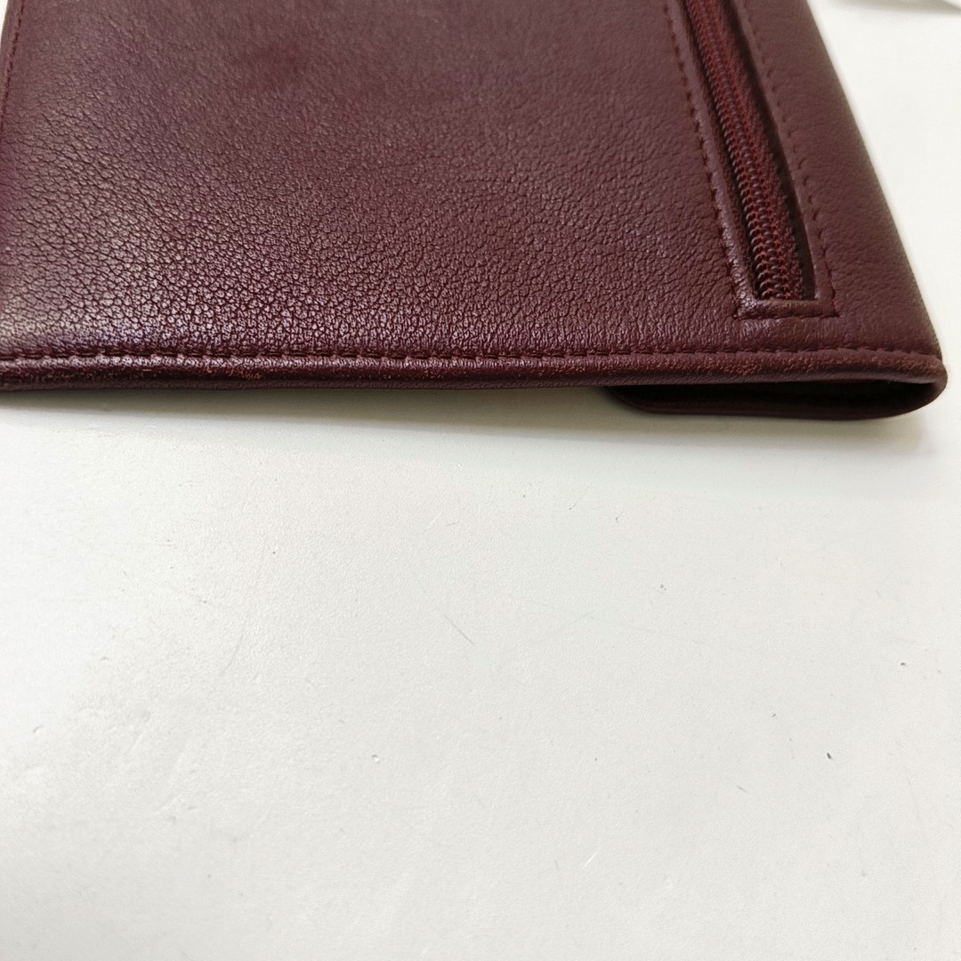 LOEWE Brown Suede Leather Wallet Golden hardware-(SKU)-952660066