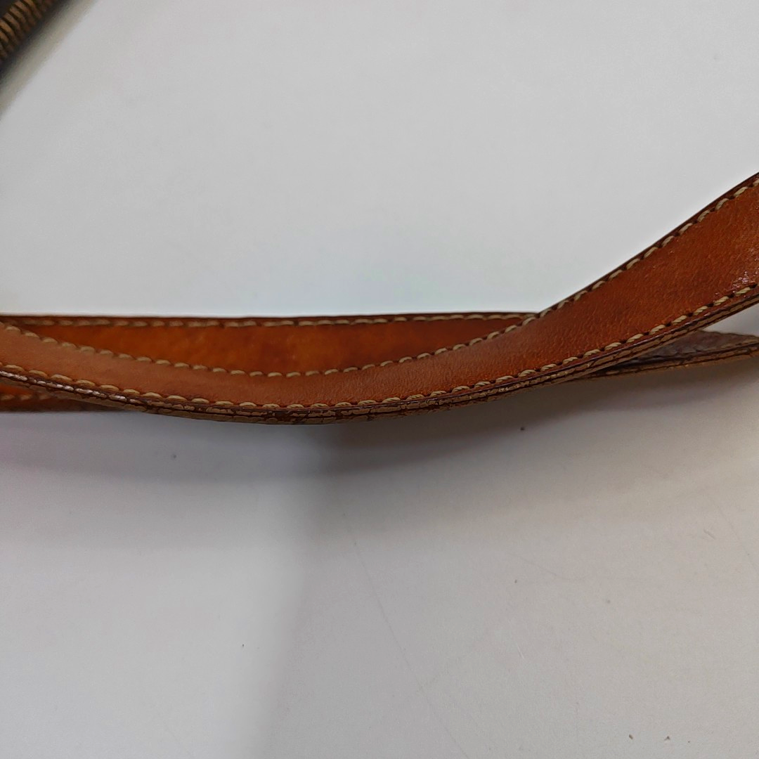 CELINE Tote bag Brown Coated Canvas Monogrammed Single Shoulder Bag Golden hardware-(SKU)-943019925